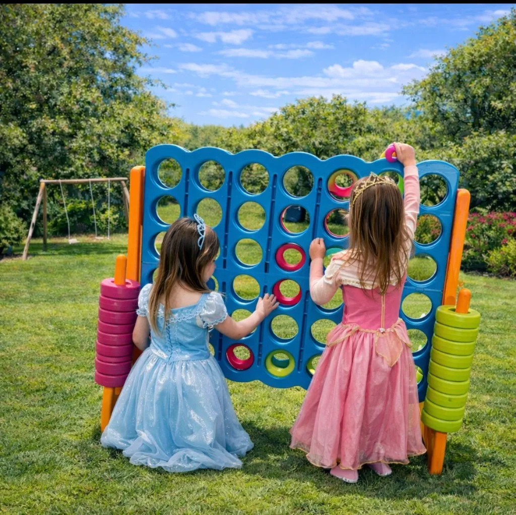 Puissance 4 Géant location jeu bois anniversaire Auriol Trets